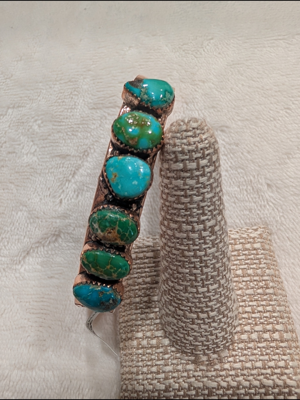 Emerald ValleyTurquoise Copper Cuff